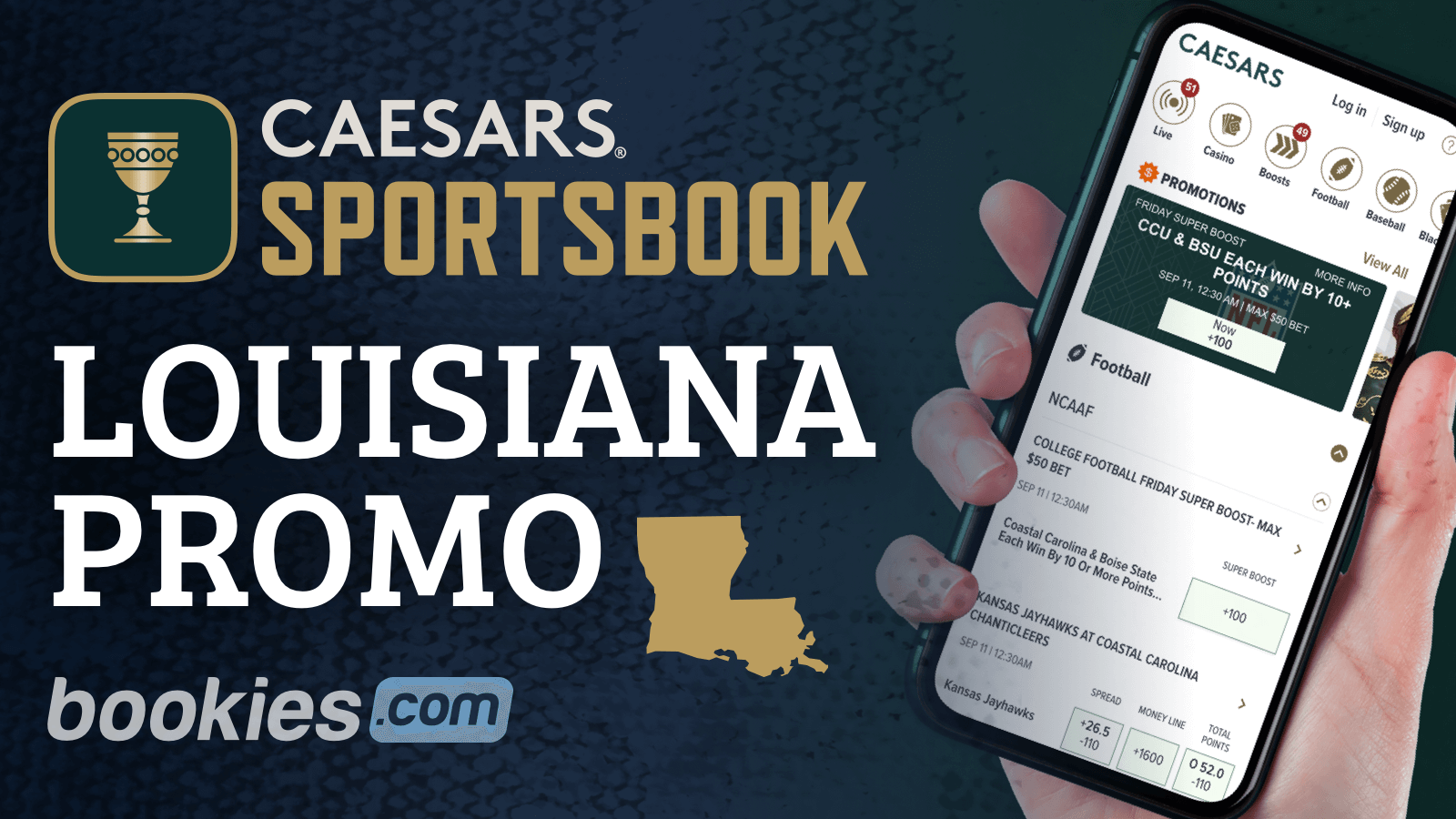 Caesars LA Promo Code: $3,300 In Free Bets For Early Sign Ups