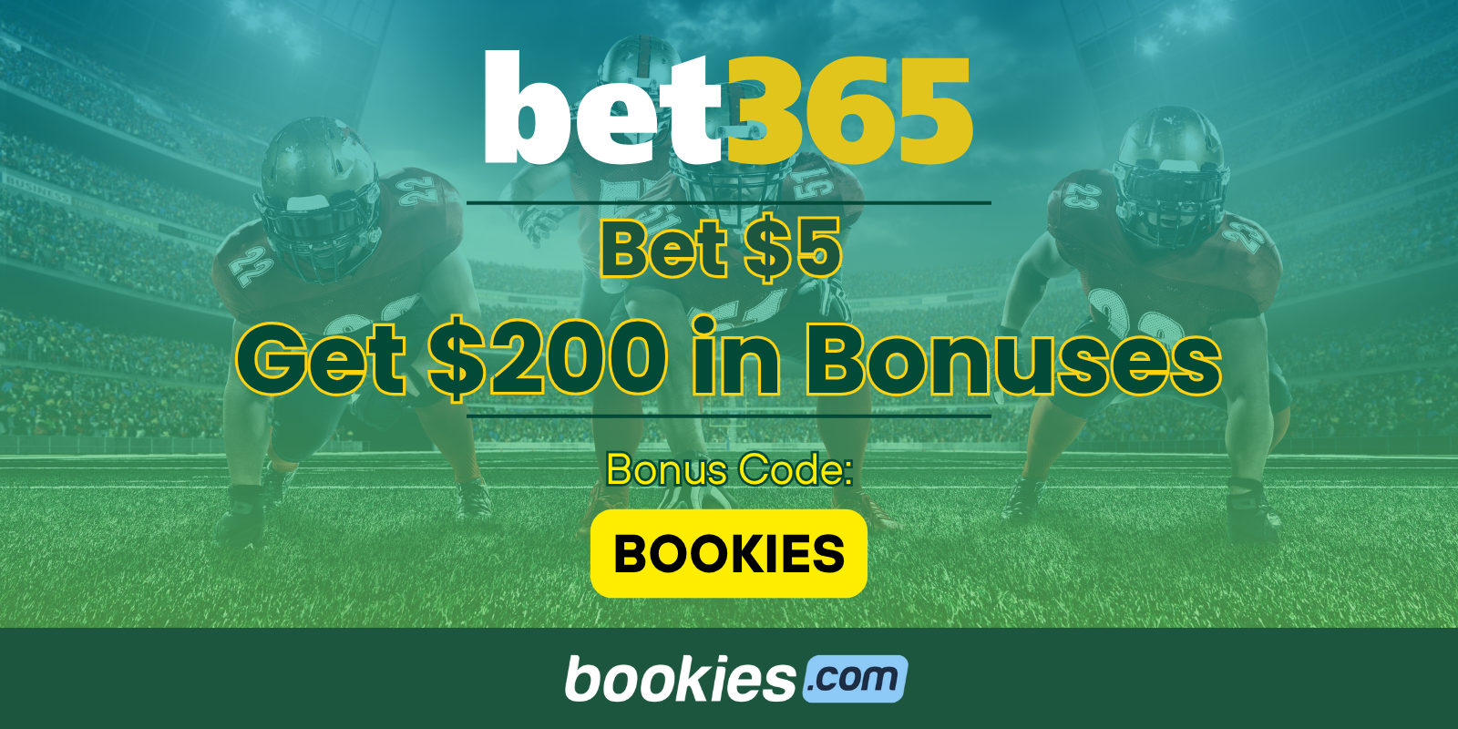 Claim the bet365 Bonus Code BOOKIES for $200 Guaranteed for the Big Game (Feb. 6)