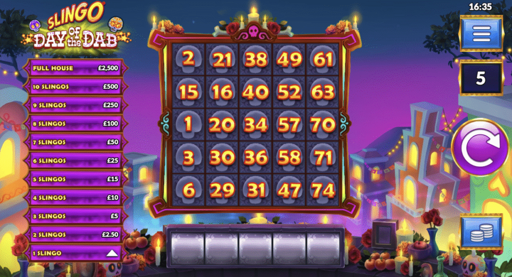 slingo day of the dab