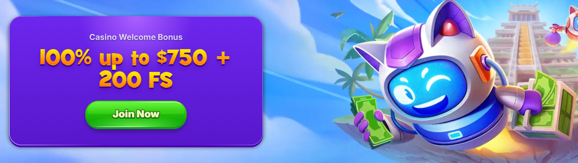 Robocat New Customer Welcome Offer Canada{{