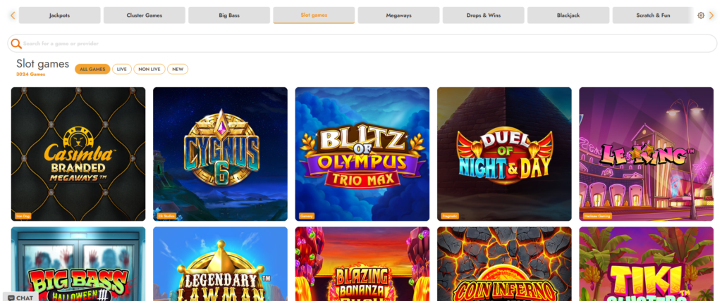 Casimba Casino Slots