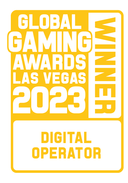 The Global Gaming Awards Las Vegas Digital Operator of the Year Badge Award