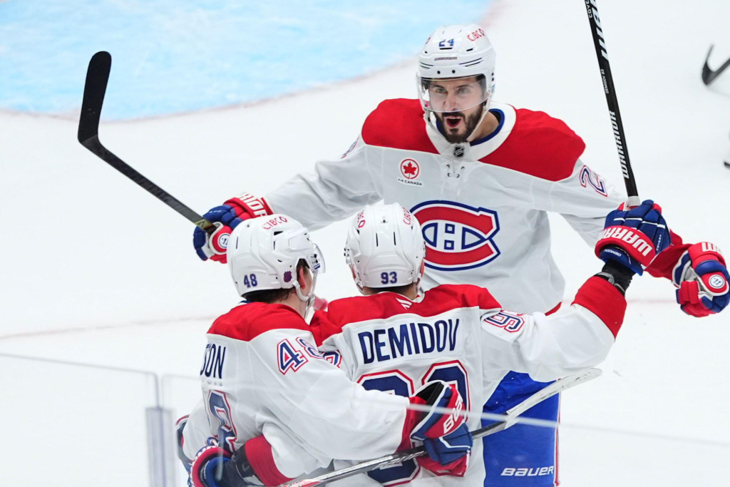 Ivan Demidov Lane Hutson Montreal Canadiens